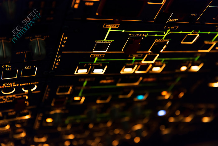 Airbus A320 Overhead Panel