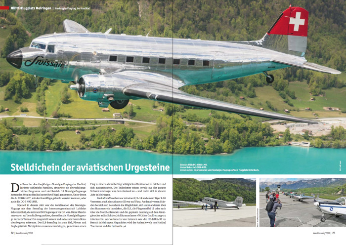 aerorevue ausgabe dc-3 von joel super